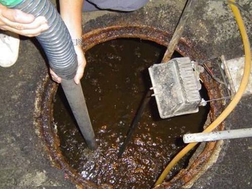 汤阴隔油池清理