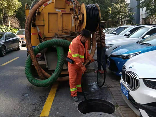 汤阴排污管道清淤